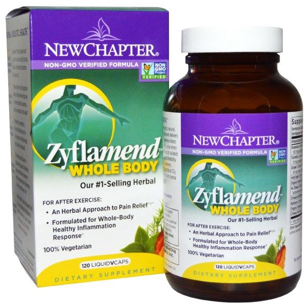 Zyflamend Whole Body (120 Vegetarian Caps)* New Chapter Nutrition